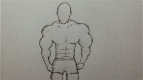 how to draw buff people|How to Draw BIG BADASS DUDES